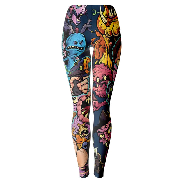 Collage Rick and Morty Leggings