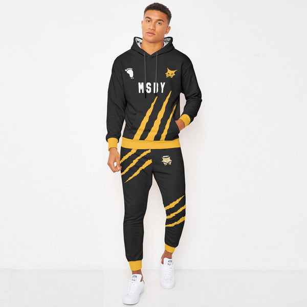 MSBY Black Jackal Haikyuu Hoodie And Jogger Set Anime Clothes