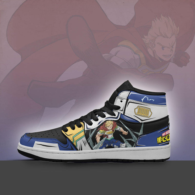 MHA Mirio Togata Boot Sneakers Custom My Hero Academia Anime Shoes