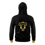 Black Bulls Black Clover Masked Hoodie