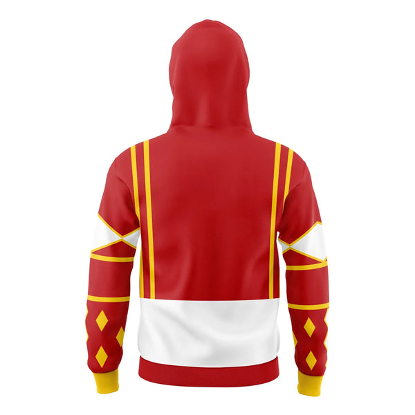 Red Ranger v2 Power Rangers Ninjetti Masked Hoodie