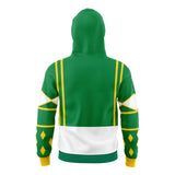 Green Ranger v2 Power Rangers Ninjetti Masked Hoodie