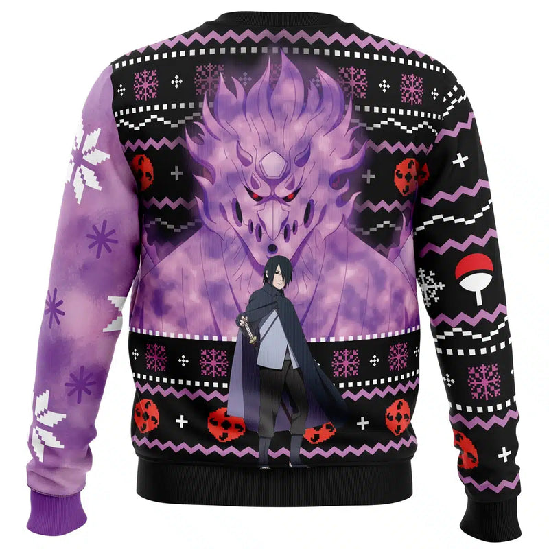 Sasuke Susanoo Naruto Ugly Christmas Sweater