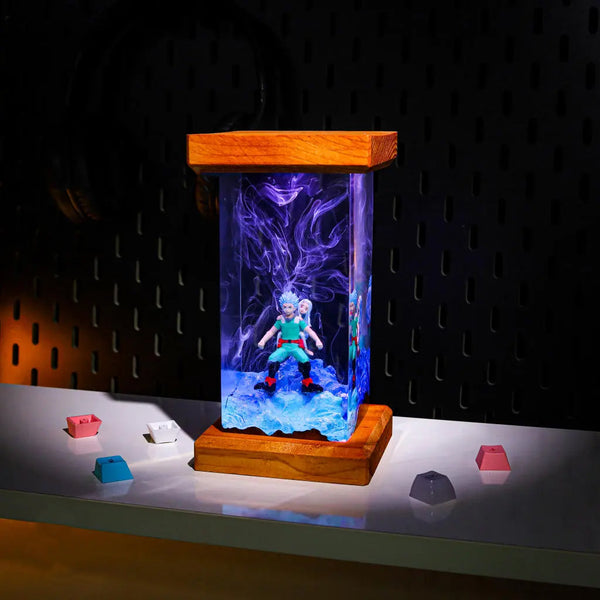 Izuku Midoriya & Eri My Hero AcademiaEpoxy Resin Lamp, Night Light