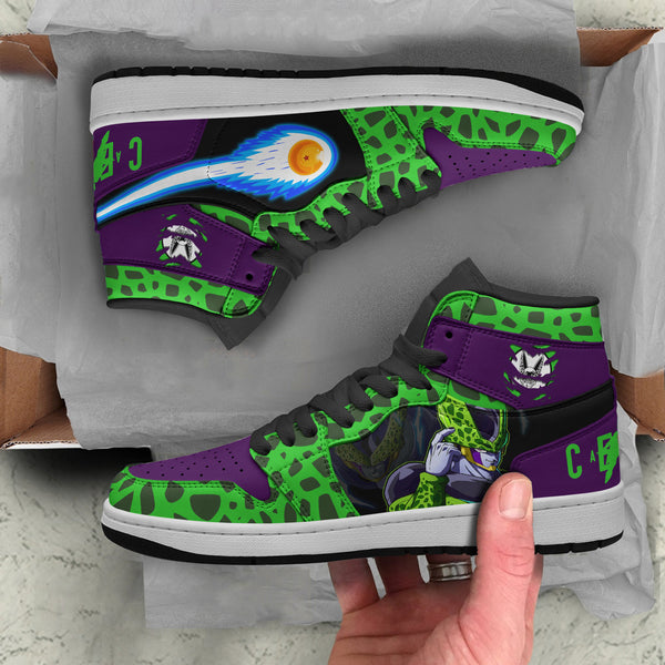 Cell Sneakers Limited Edition Dragon Ball Anime Shoes