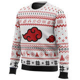 White Christmas Akatsuki Christmas Sweater