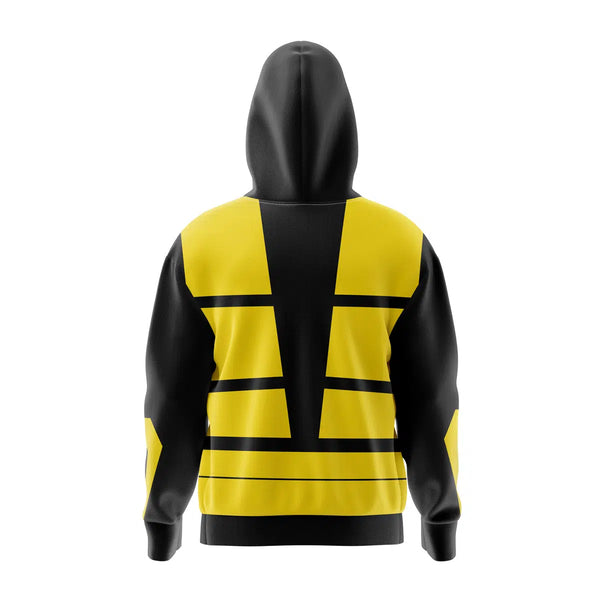 Scorpion Mortal Kombat Full Face Zip Hoodie