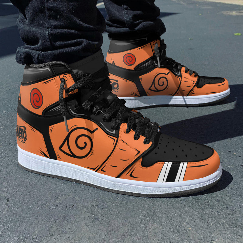 Naruto Shippuden Unifrom Cosplay Boot Sneakers Custom Anime Shoes