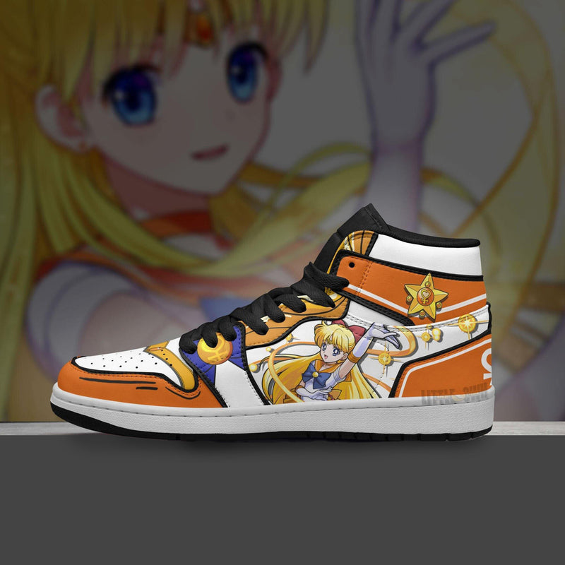 Sailor Venus Boot Sneakers Unique Custom Anime Sailor Moon Shoes