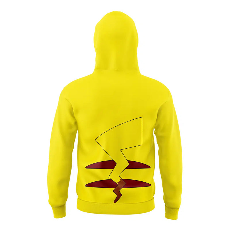 Pikachu Pokemon Masked Hoodie