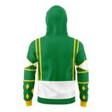 Green Ranger Power Rangers Ninjetti Masked Hoodie