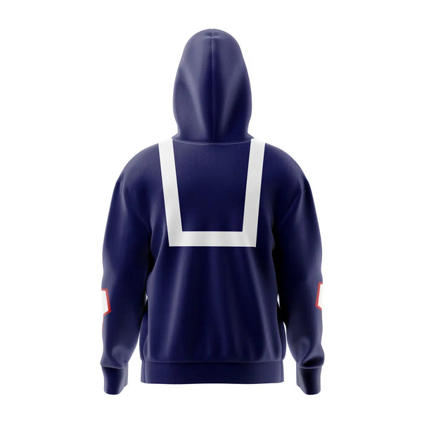 School Uniform My Hero Academia Full Face Zip Hoodie