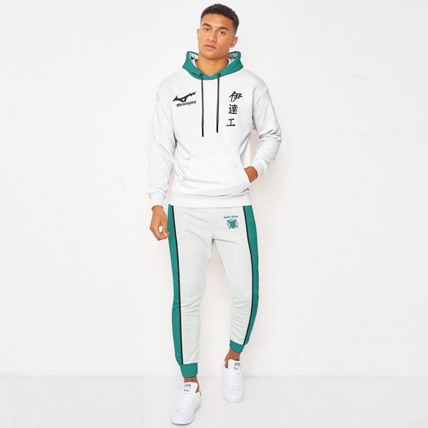 Date Tech High Haikyuu Hoodie And Jogger Set Anime Clothes