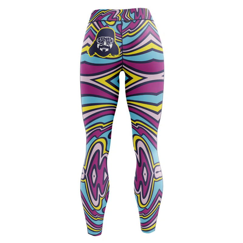 The Cream of the Crop Trippy Randy Savage Custom Unisex Leggings Spats Training Tight