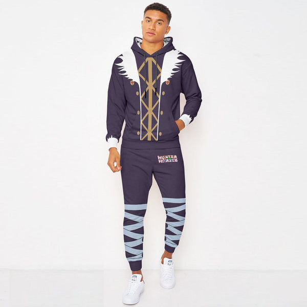 Kuroro Lucifer Hunter X Hunter Hoodie And Jogger Set Anime Clothes