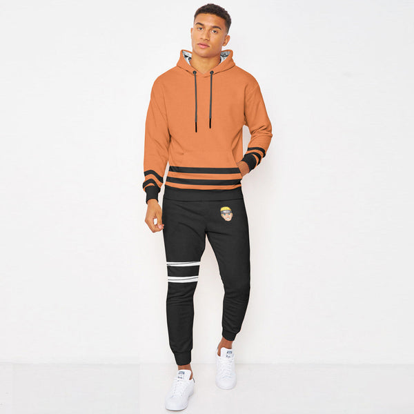 Naruto Hokage Jacket Naruto Hoodie And Jogger Set Anime Clothes