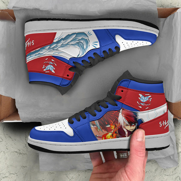 Shoto Todoroki Sneakers Limited Edition My Hero Academia Anime Shoes