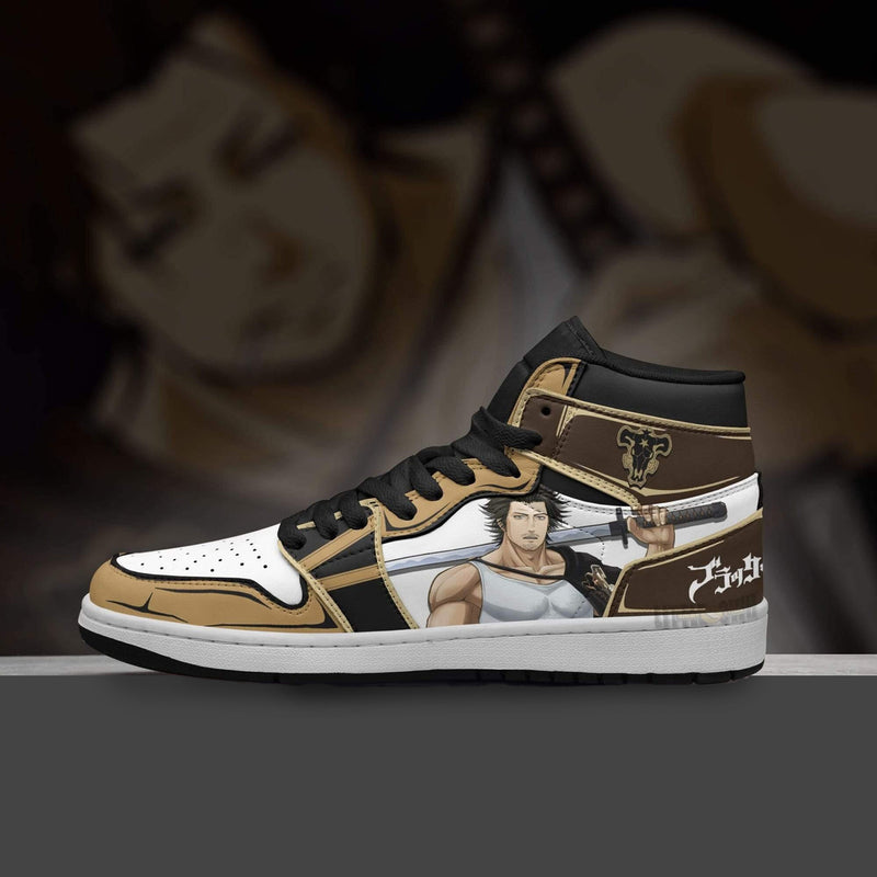 Yami Sukehiro Boot Sneakers Custom Black Clover Anime Shoes