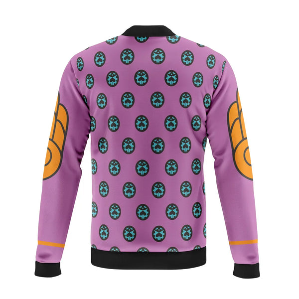 Giorno Giovanna Anime Jojo’s Bizarre Adventure Casual Bomber Jacket