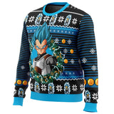 Super Saiyan Blue Vegeta Ugly Christmas Sweater