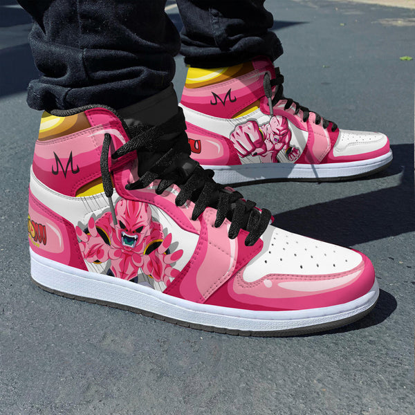 Majin Buu Sneakers Limited Edition Dragon Ball Anime Shoes Ver 1