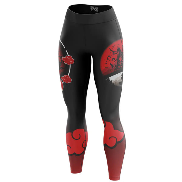 Itachi Uchiha Akatsuki Custom Unisex Leggings Spats Training Tight