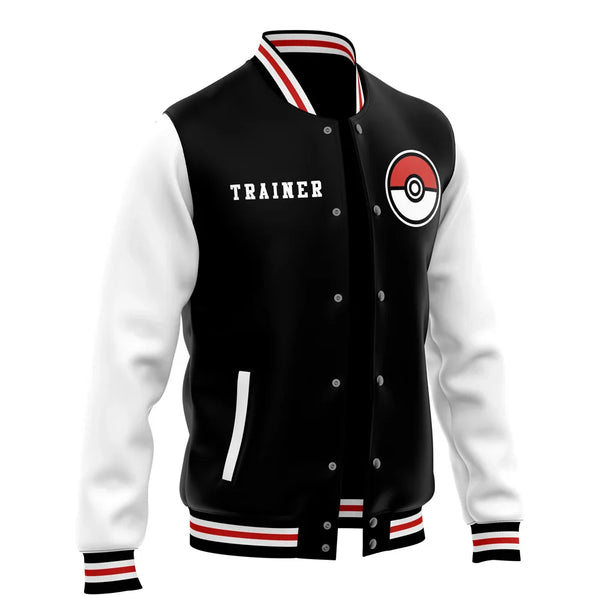 Poke League Champion Pokemon Varsity Jacket