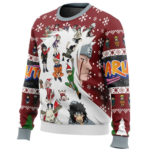 Christmas Naruto Characters Naruto Ugly Christmas Sweater