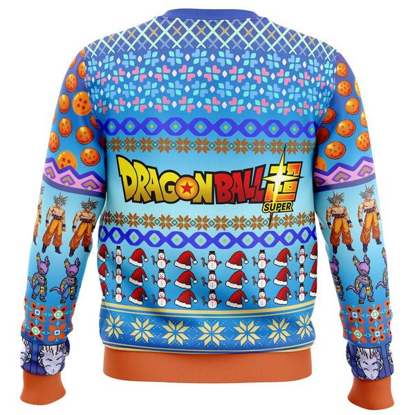 Ultra Instinct Goku Dragon Ball Z Ugly Christmas Sweater