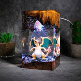 Pokemon Charizard Epoxy Resin Lamp, Night Light