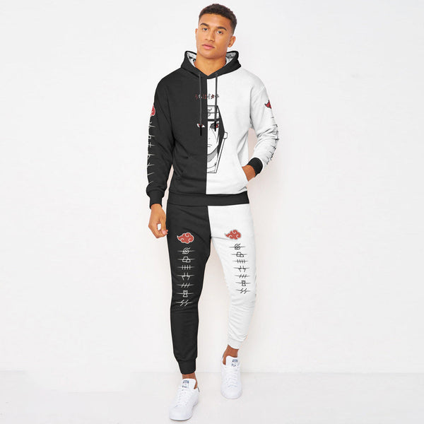 Itachi Naruto Hoodie And Jogger Set Anime Clothes