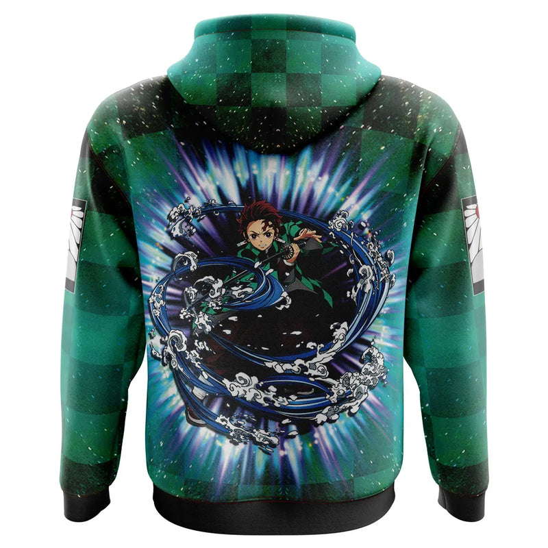 Astral Aura Tanjiro Demon Slayer Hoodie