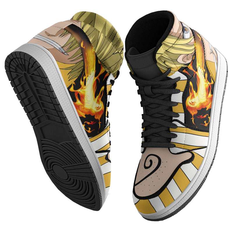 Vinsmoke Sanji Wano Arc Custom Shoes One Piece Anime Boot Sneakers