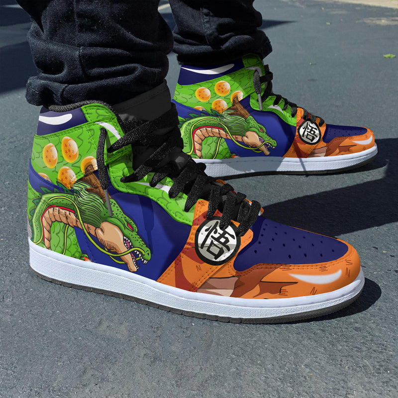 Goku With Shenron Sneakers Limited Edition Dragon Ball Anime Shoes Version 2