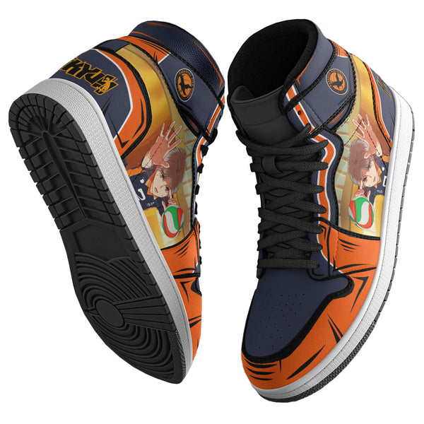 Koushi Sugawara Karasuno High Shoes Custom Haikyuu Anime Boot Sneakers