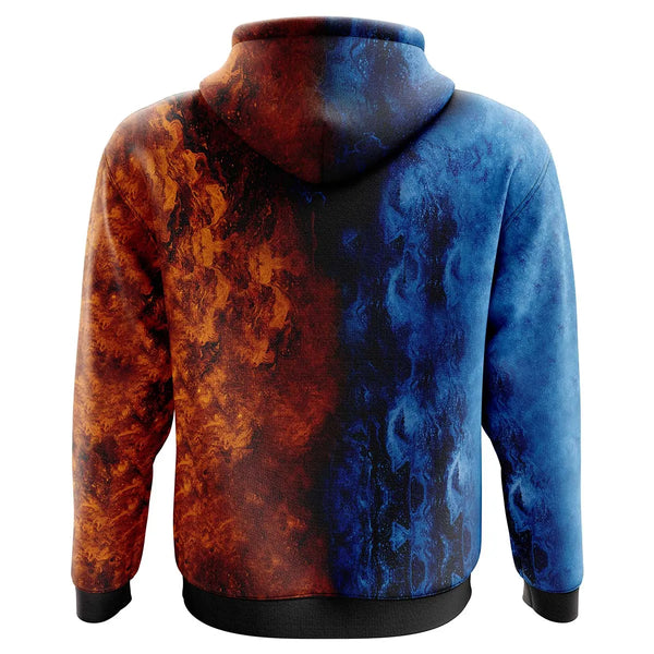 Burning Fire Shoto My Hero Academia Hoodie