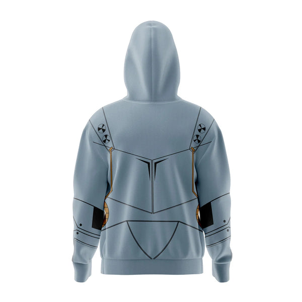 Alphonse Elric Fullmetal Alchemist Full Face Zip Hoodie