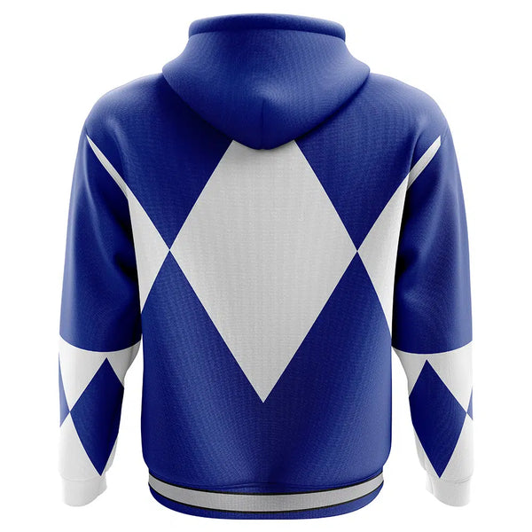 Blue Ranger Mighty Morphin Power Rangers Hoodie