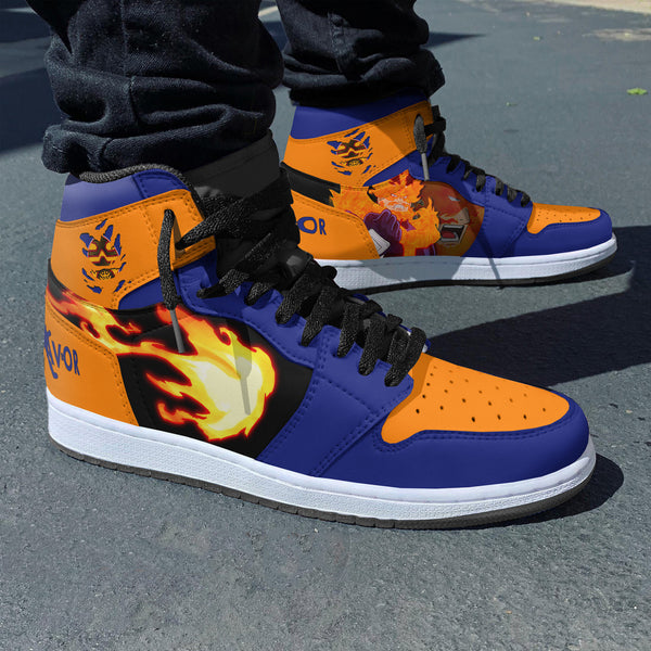 Endeavor Sneakers Limited Edition My Hero Academia Anime Shoes