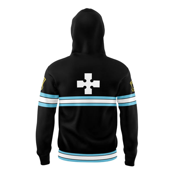 Company 8 Fire Force Masked Hoodie