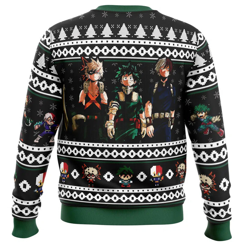 My Hero Academia Top 3 Ugly Christmas Sweater