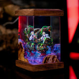 Demon Slayer Kanroji Mitsuri Epoxy Resin Lamp, Night Light