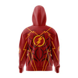 The Flash DC Comics Full Face Zip Hoodie