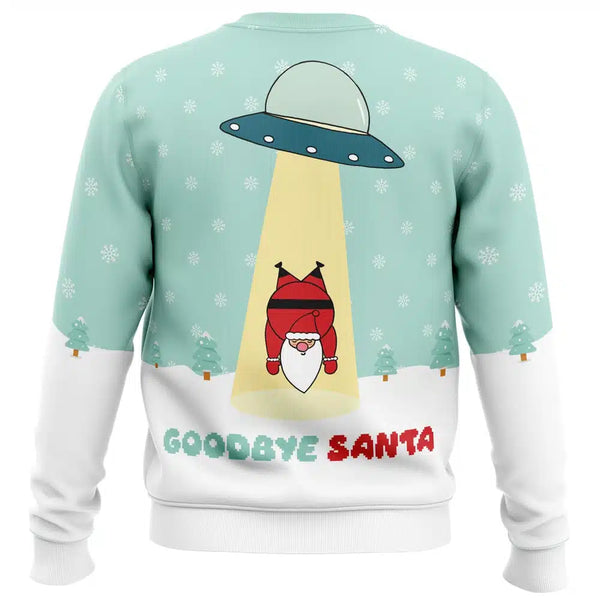 Goodbye Santa Ugly Christmas Sweater