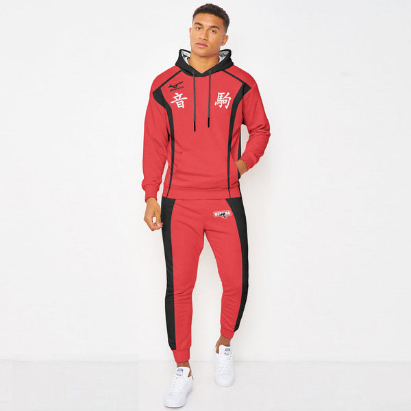 Nekoma High Haikyuu Hoodie And Jogger Set Anime Clothes