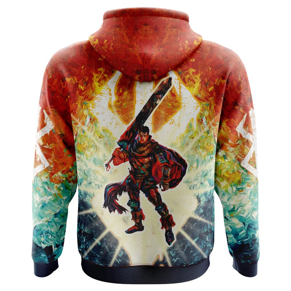 Black Swordsman Guts Berserk Hoodie