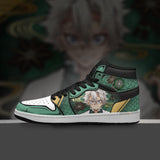 Sanemi Shinazugawa Boot Sneakers Custom Demon Slayer Anime Shoes