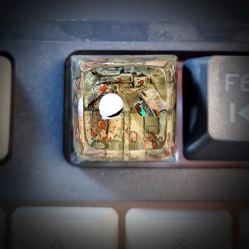 WALL E EVE Artisan Keycaps Epoxy Resin