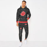 Akatsuki Naruto Hoodie And Jogger Set Anime Clothes