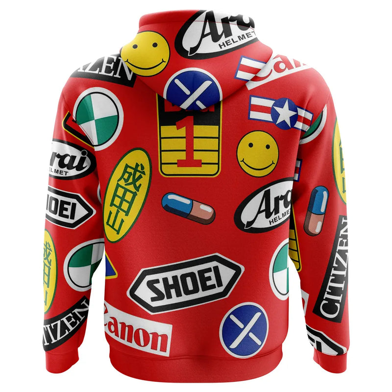 Akira Full Decals Hoodie